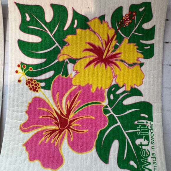 Wet-It! Swedish Treasures Dishcloth & Cleaning Cloth -Set of 2 - Picture 3 of 3